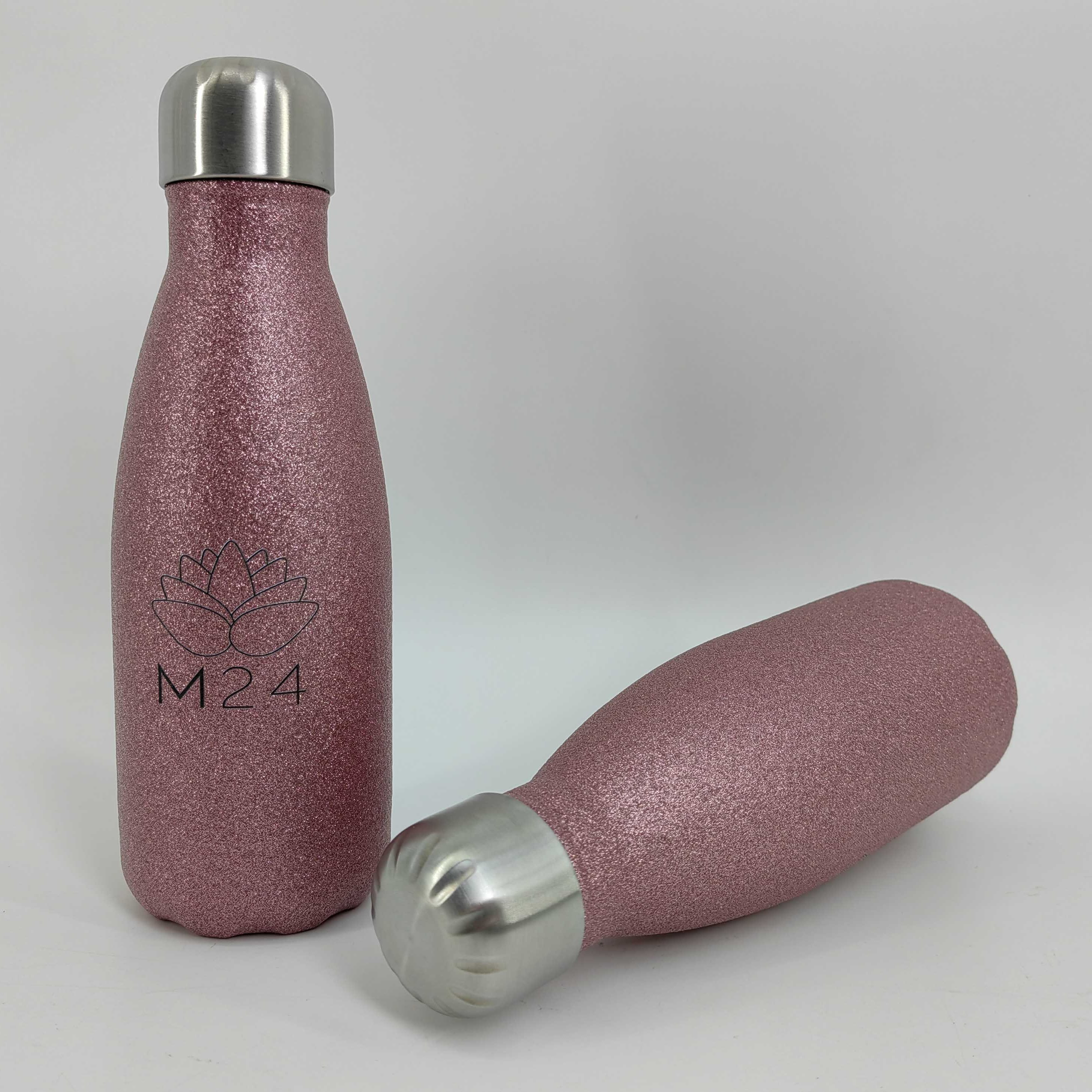 客製化-不鏽鋼保溫瓶亮粉可樂瓶